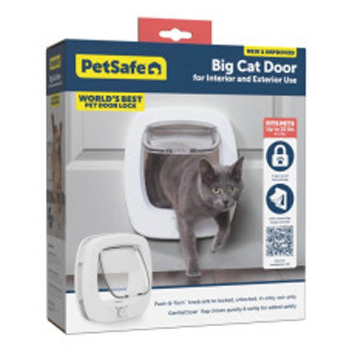 PETSAFE RESTREWELL BIG CAT / SMALT DOG PORTE DE PET
