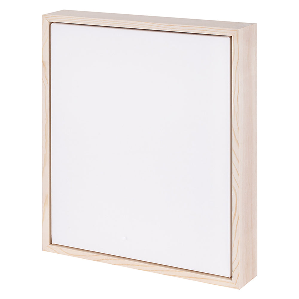 Floating Wooden Box Watercolour Canvas