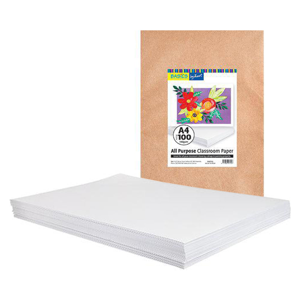 Zart All Purpose Classroom Paper A4 100pcs