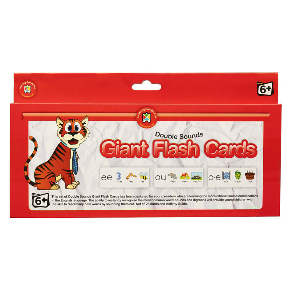 Double Sounds Giant Flash Cards Set