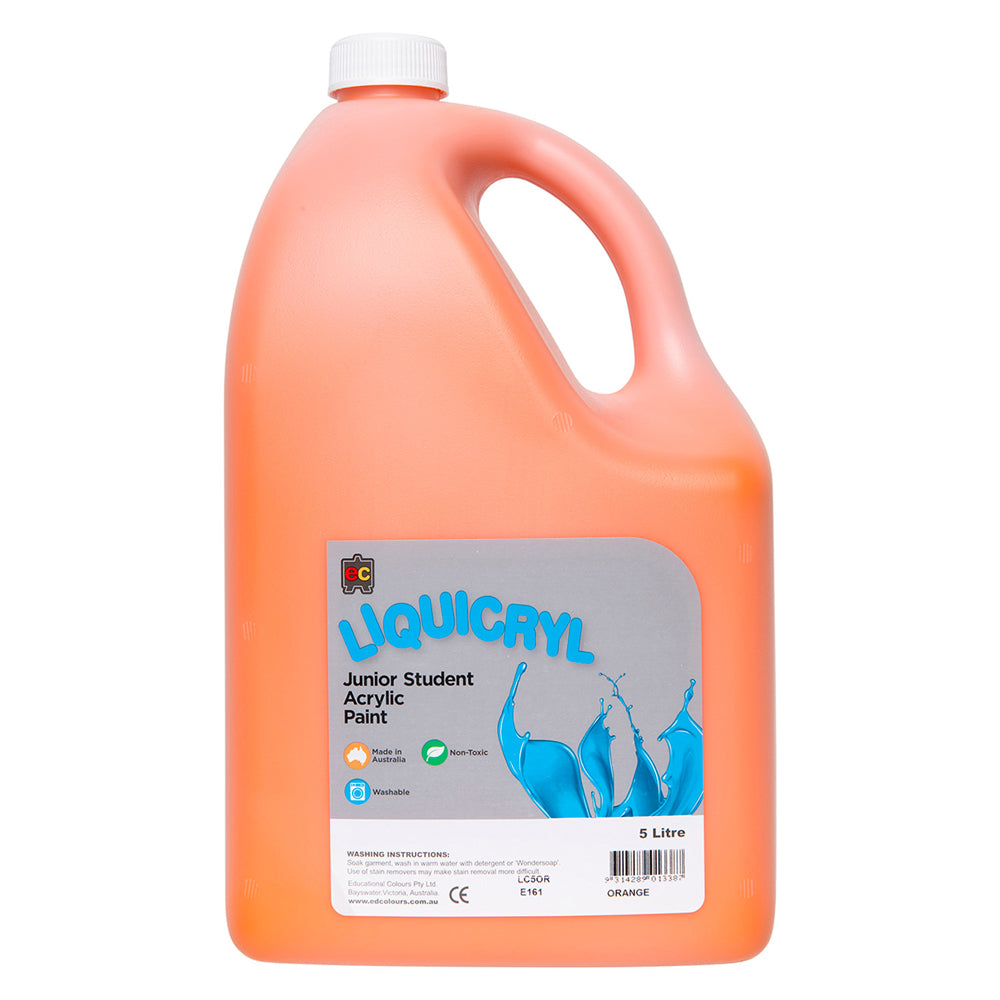Educational Colours Liquicryl Acrylic Paint 5L