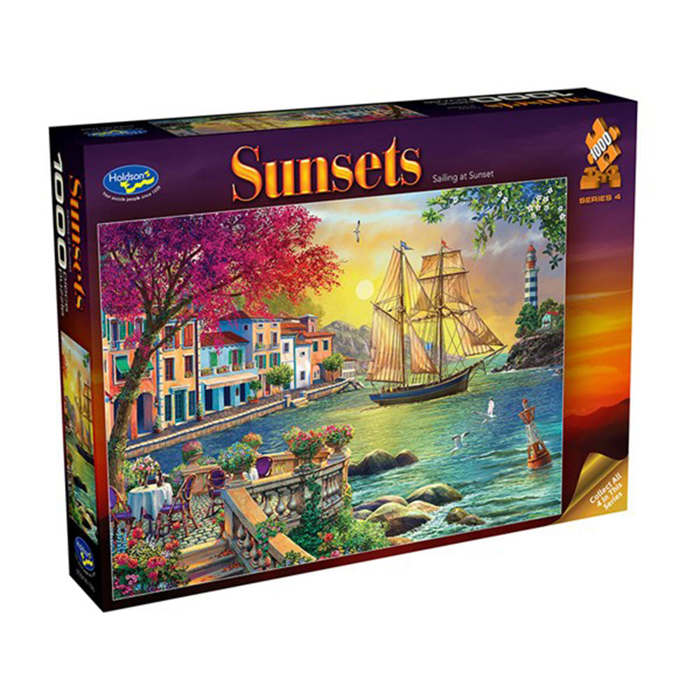 Sonnenuntergänge Serie 4 Puzzle 1000 Teile