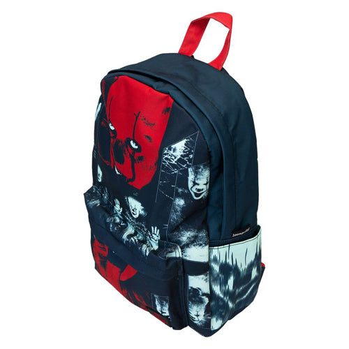 I Heart Horror IT (Pennywise) Nylon Full-Size Backpack