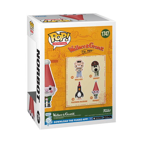 Wallace & Gromit (2024 Movie) Norbot Pop! Vinyl