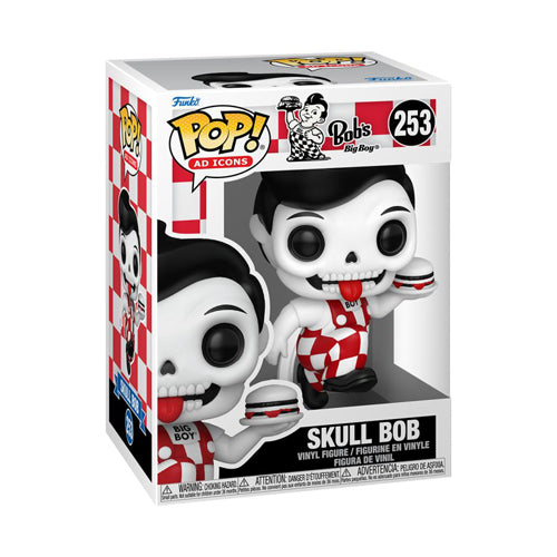 Ad Icons: Bob's Big Boy Skull Bob Pop! Vinyl