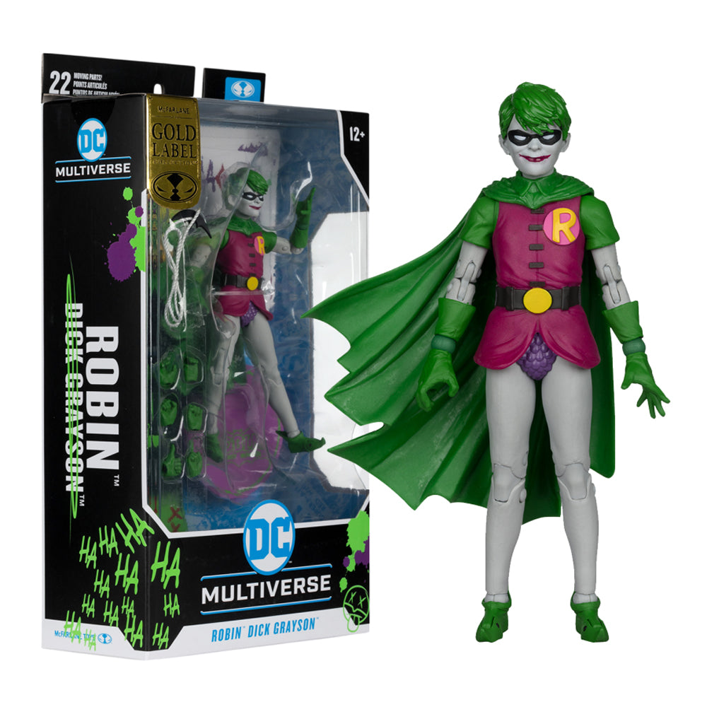 DC Comics Robin Jokerized Gold Label 7" Figure