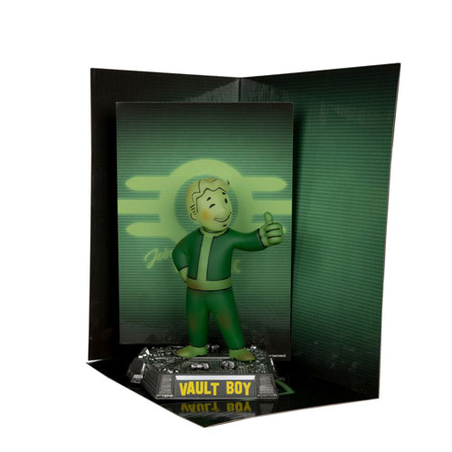 Fallout Vault Boy GW Movie Maniacs 6" Gold Label Figure