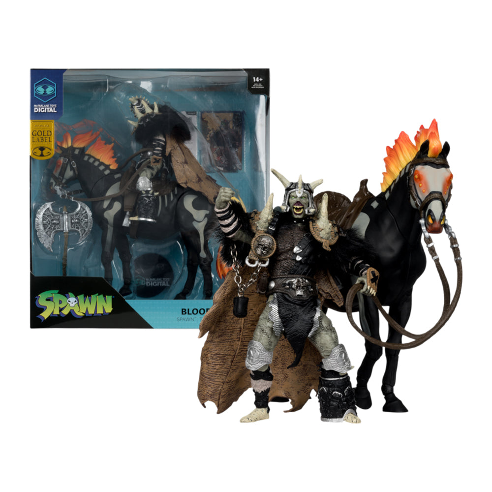 Spawn Bloodaxe Spawn The Dark Ages 2PK Gold Label 7" Figure