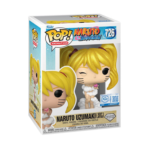 Naruto Sexy Jutsu US Exclsuvie Diamond Glitter Pop! Vinyl