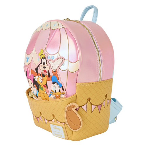 Mickey & Friends Figural Hot Air Balloon Mini Backpack