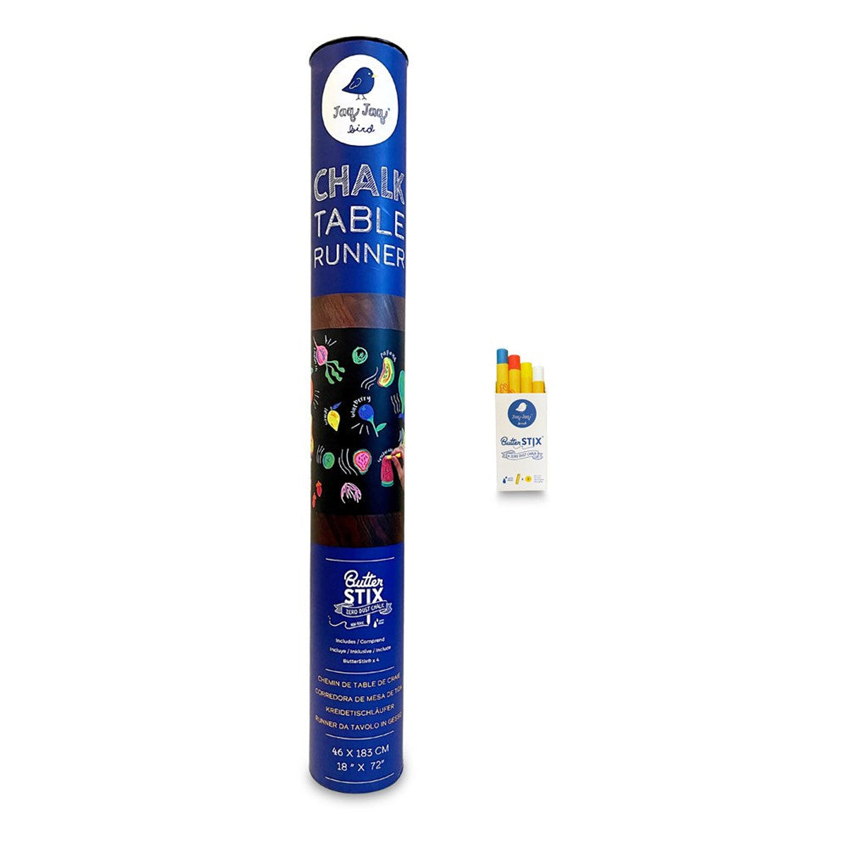 Jaq Jaq Bird Reusable Table Runner
