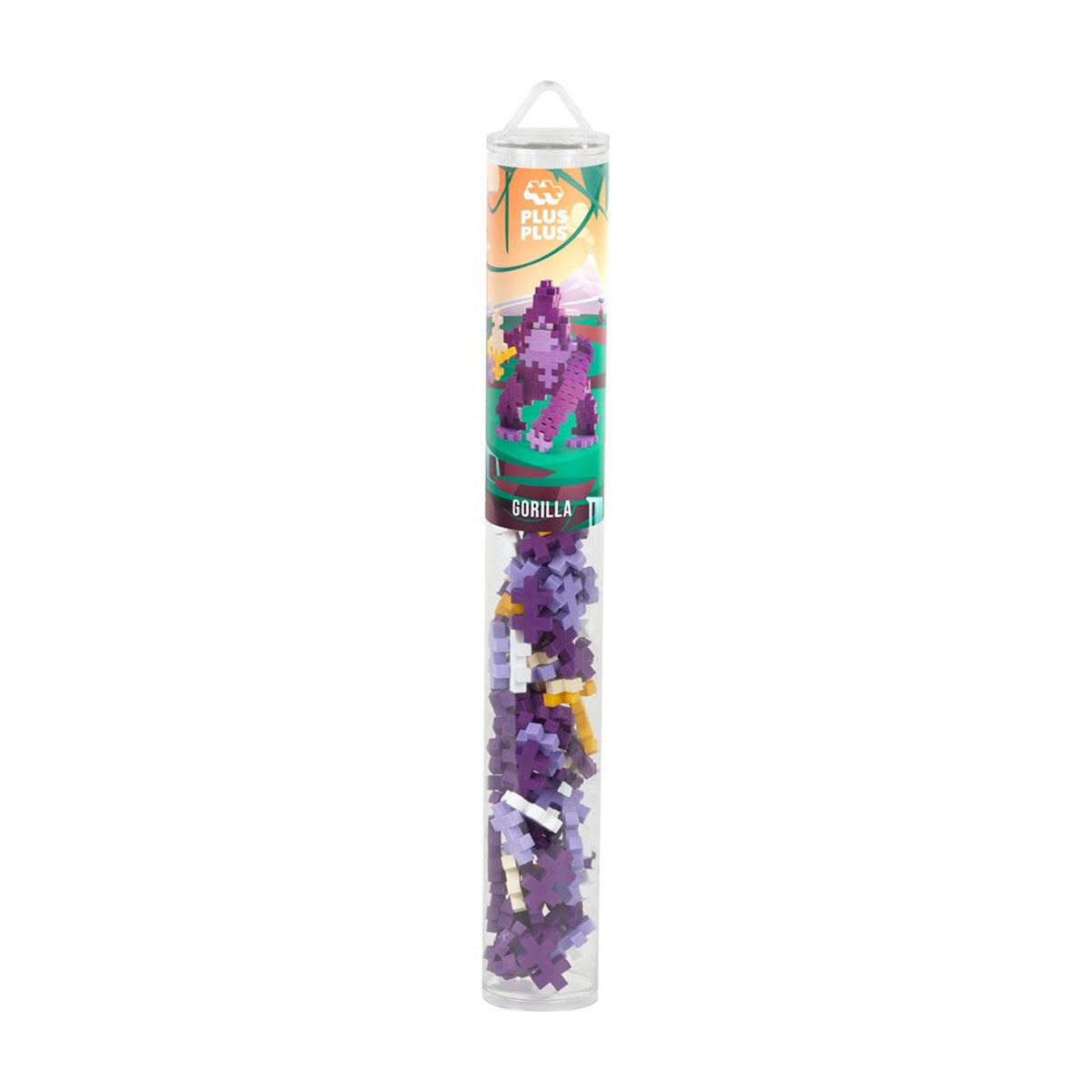 Plus-Plus Gorilla Building Blocks Tube 100pcs