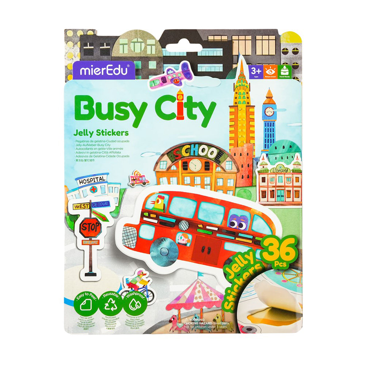 mierEdu Jelly Stickers
