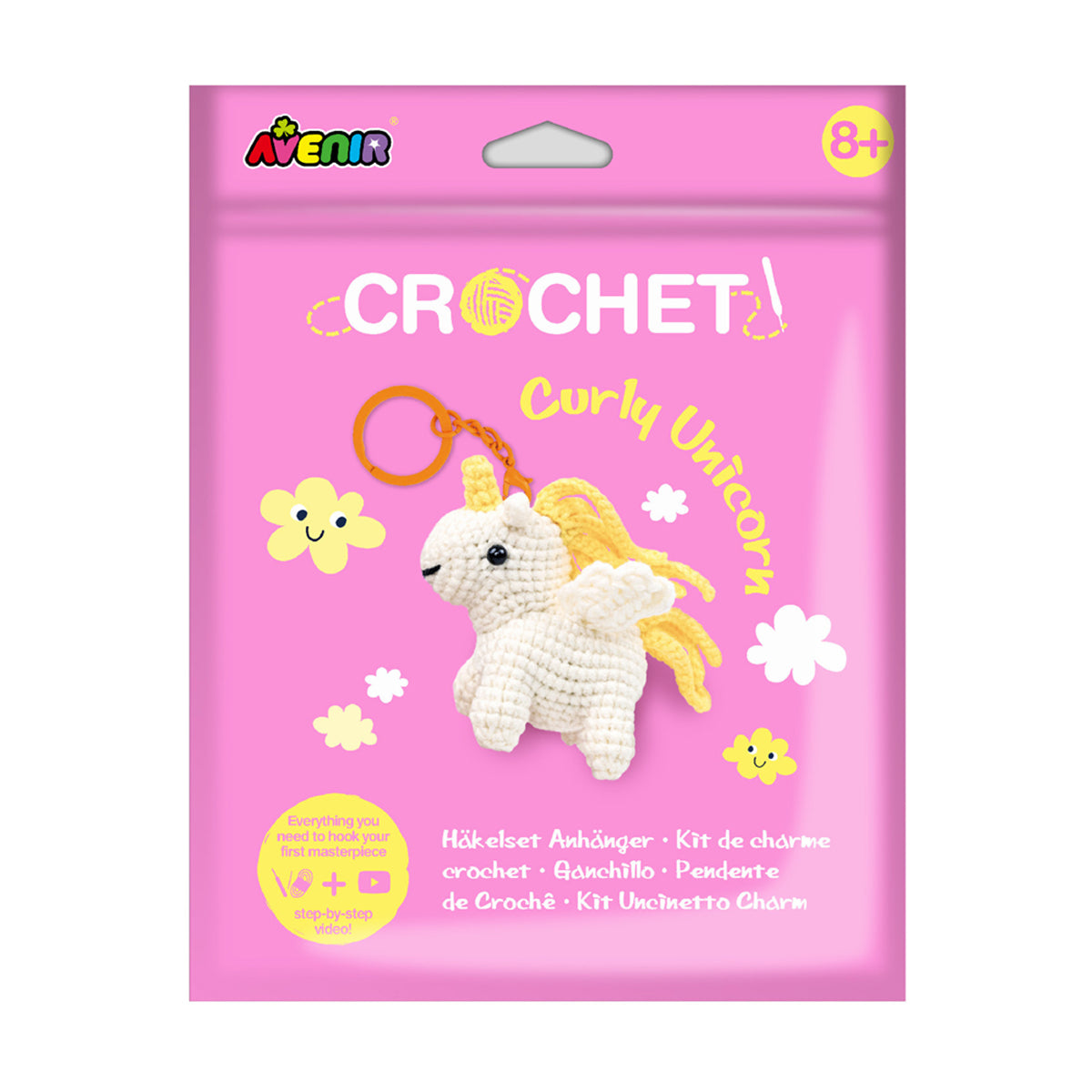 Avenir Crochet Keychain