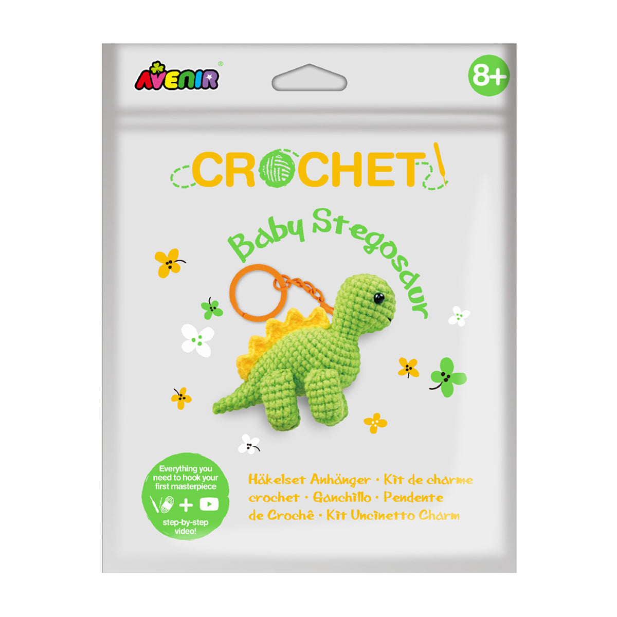 Avenir Crochet Keychain