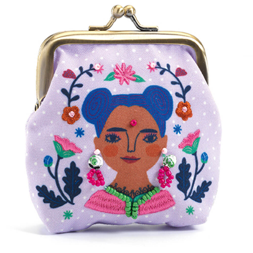 DJECO Bella borsa con chiusura di metallo retrò