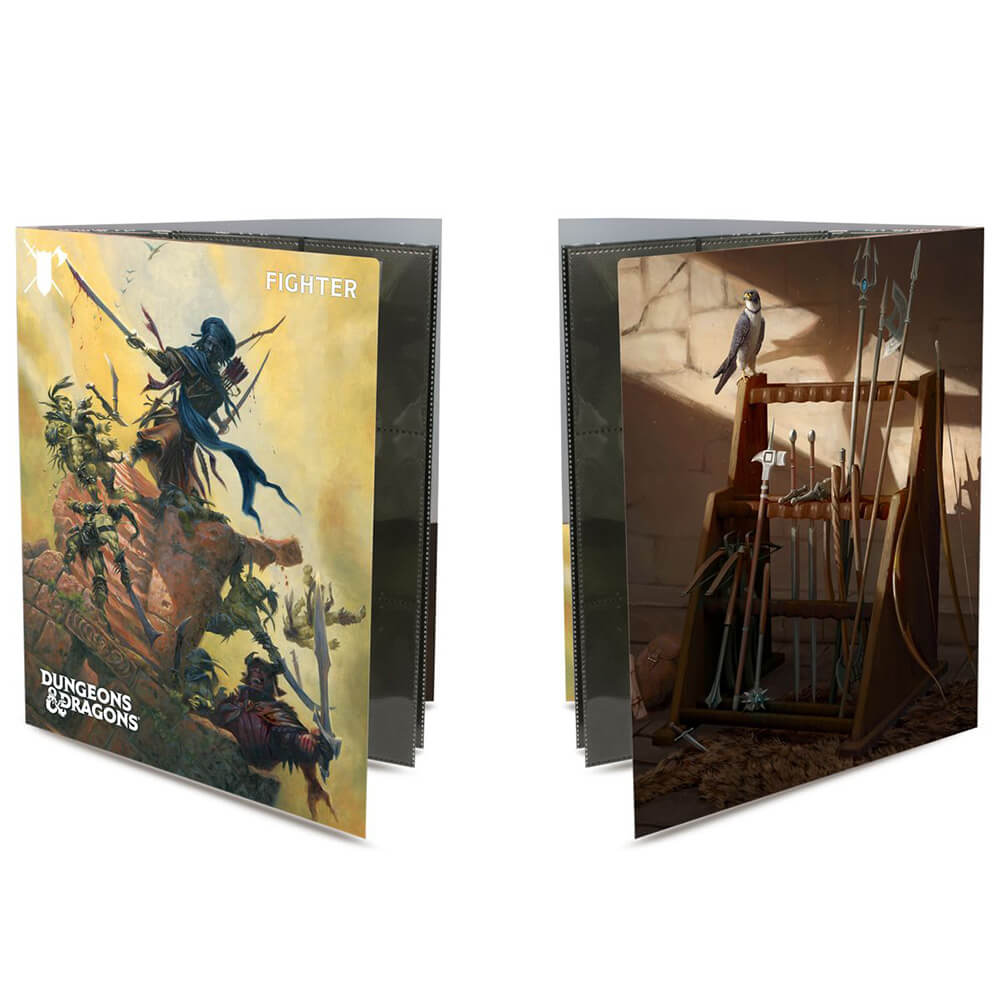 D&D-Klassen-Folio mit Aufklebern