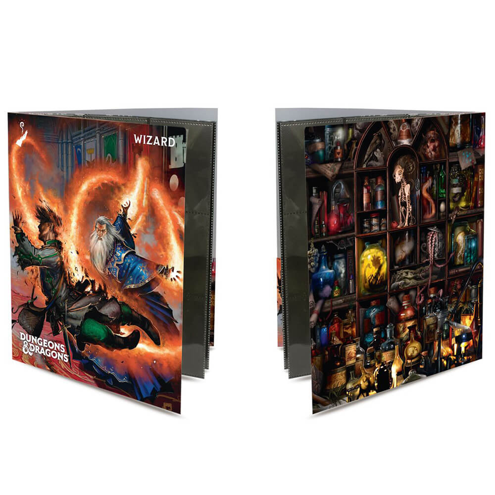 D&D-Klassen-Folio mit Aufklebern