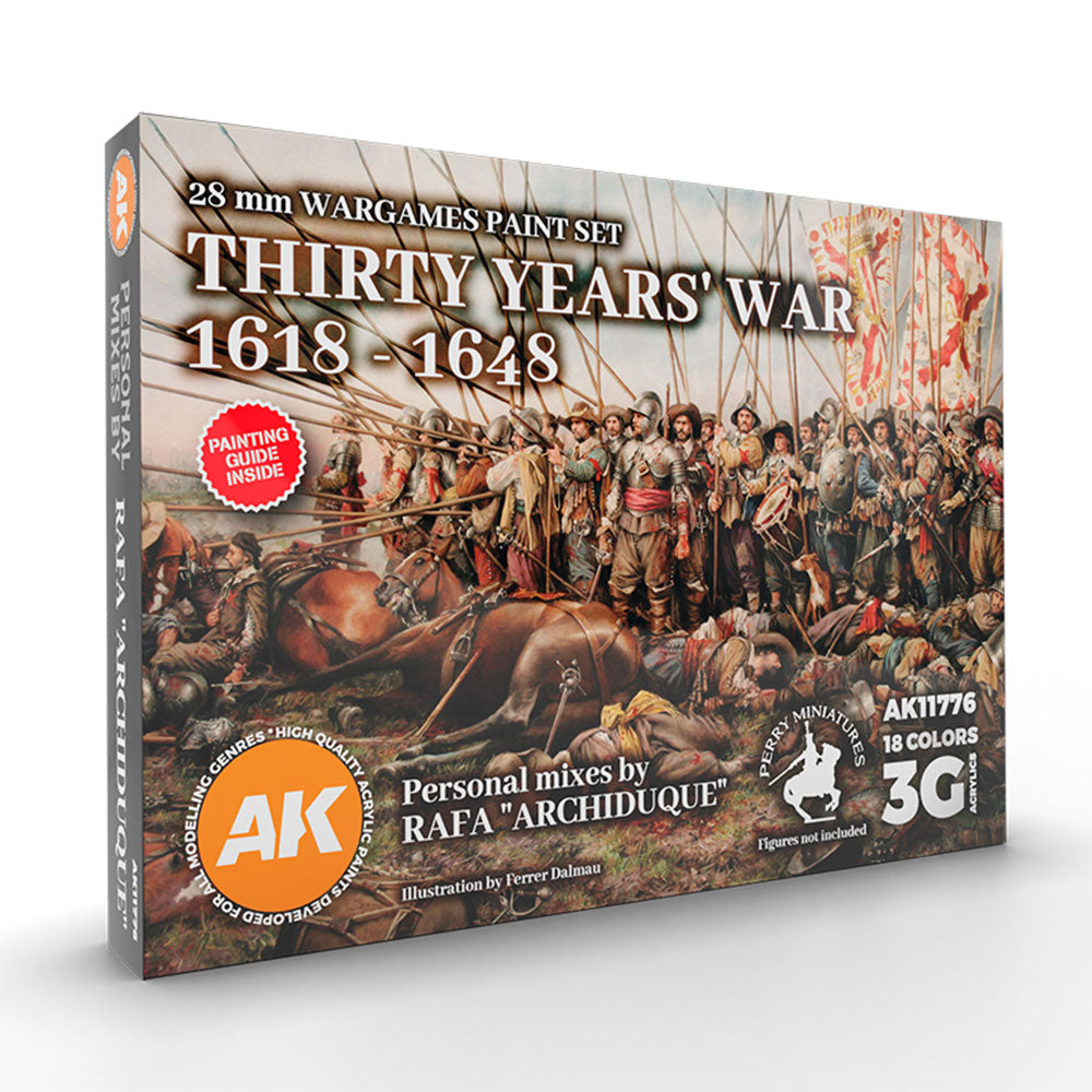 3 Gen Thirty Years War 1618-1648 Archiduque Signature Set