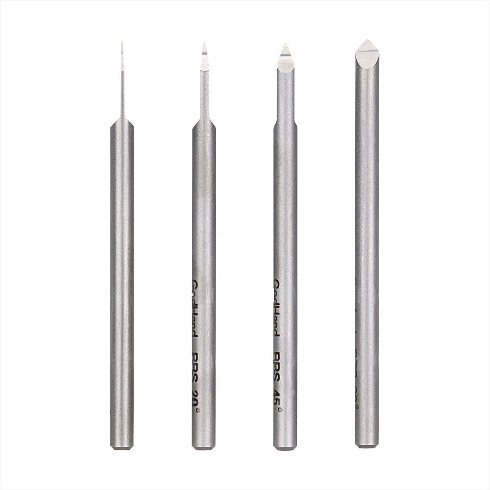 Godhand V-shaped Edge Bit Blade (Set of 4)
