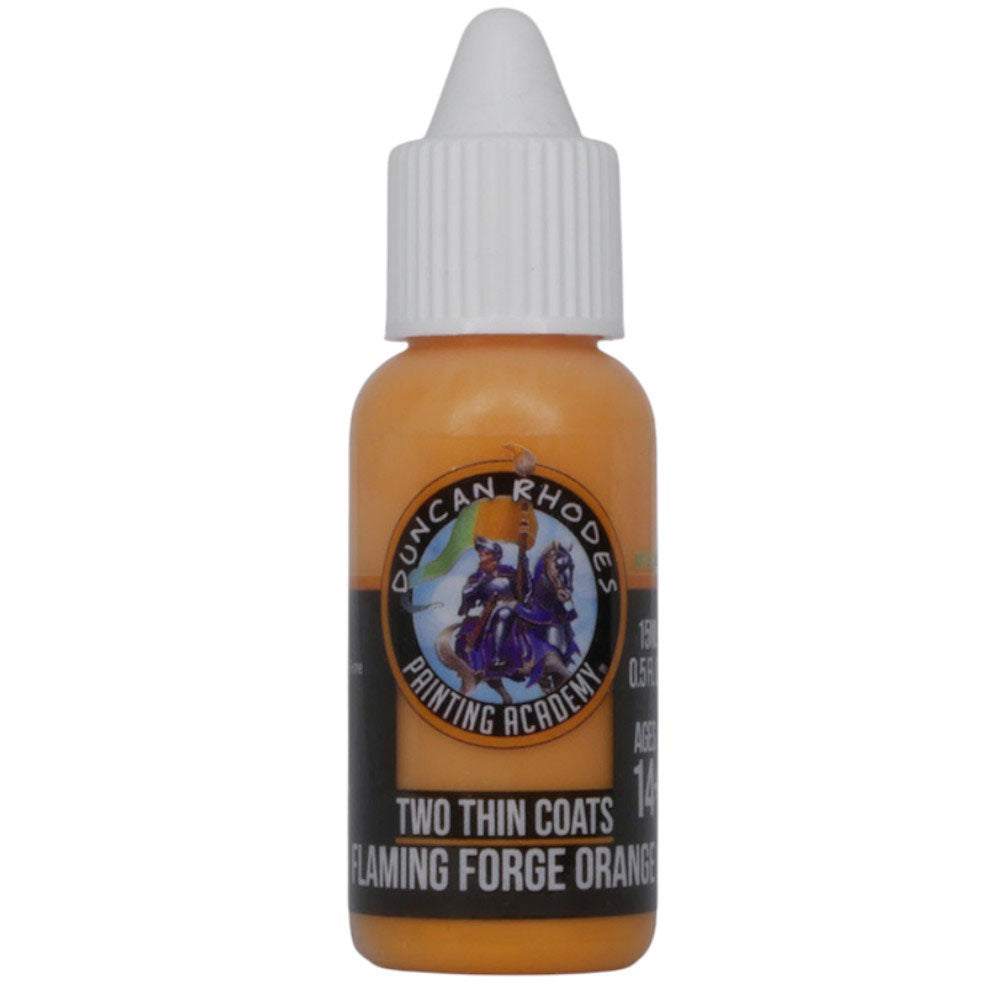 Two Thin Coats Acrylic Paint 15mL (Orange)