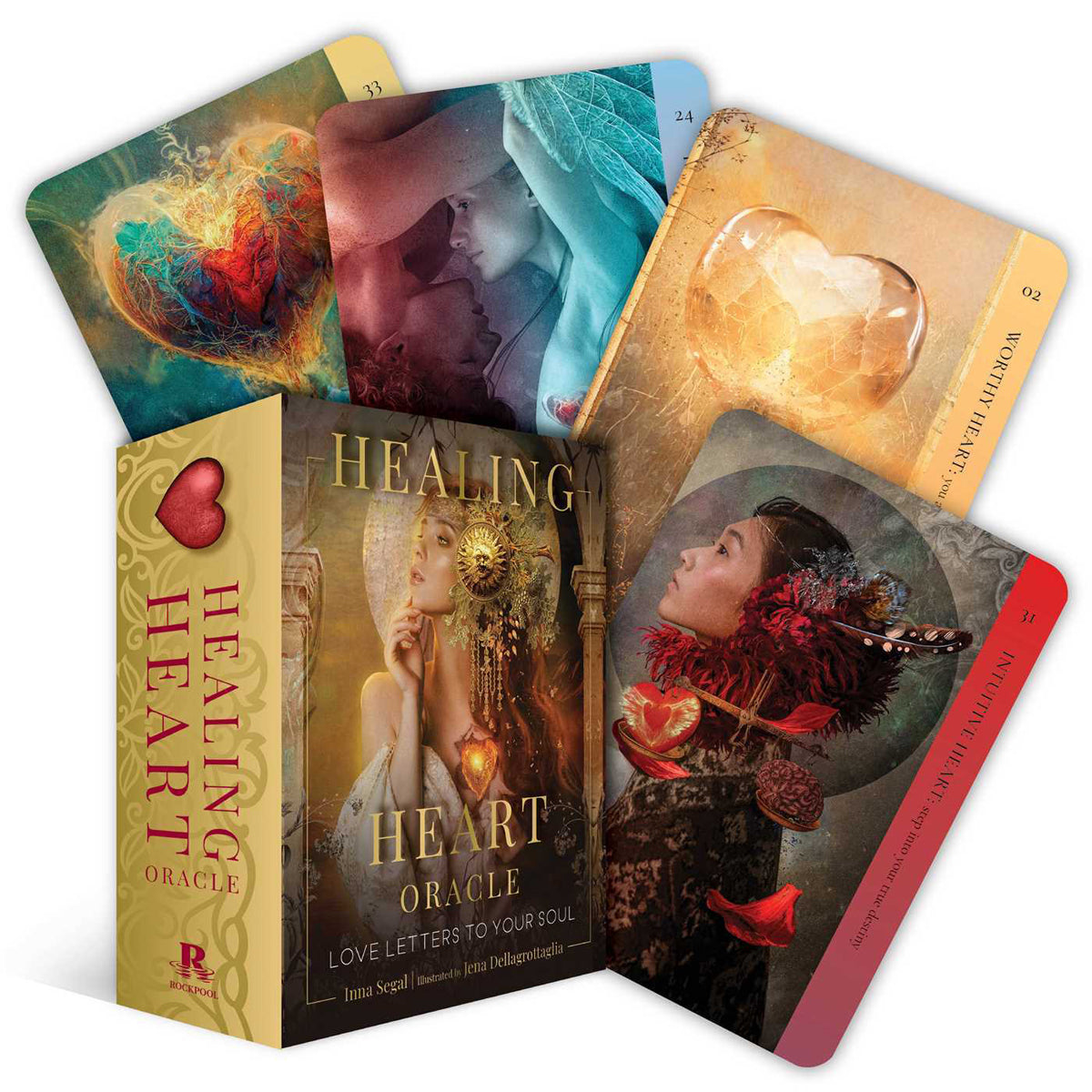 Healing Heart Oracle: Love and Renewal Cards