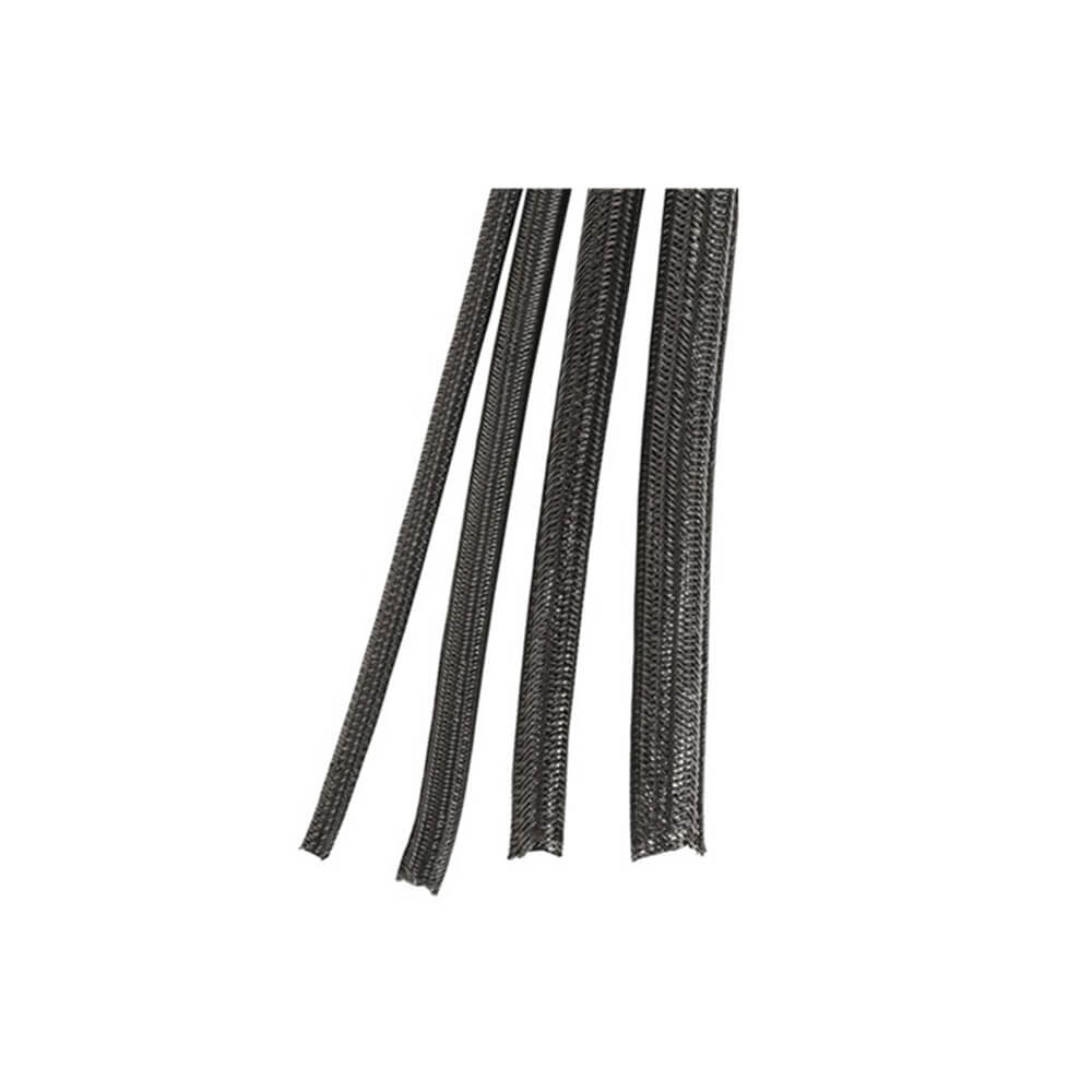 Selbstschließender geflochtener Drahtwickel