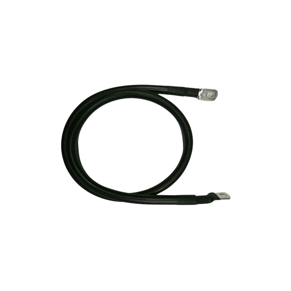 0ゲージ缶詰バッテリーパワーリード(黒)