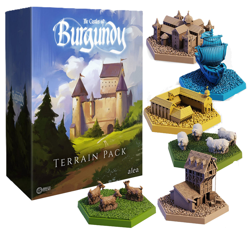 Castles of Burgundy Special Edition 3D Terrain Pack