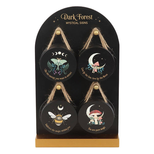 Set of 24 Dark Forest Signs (Set of 24)