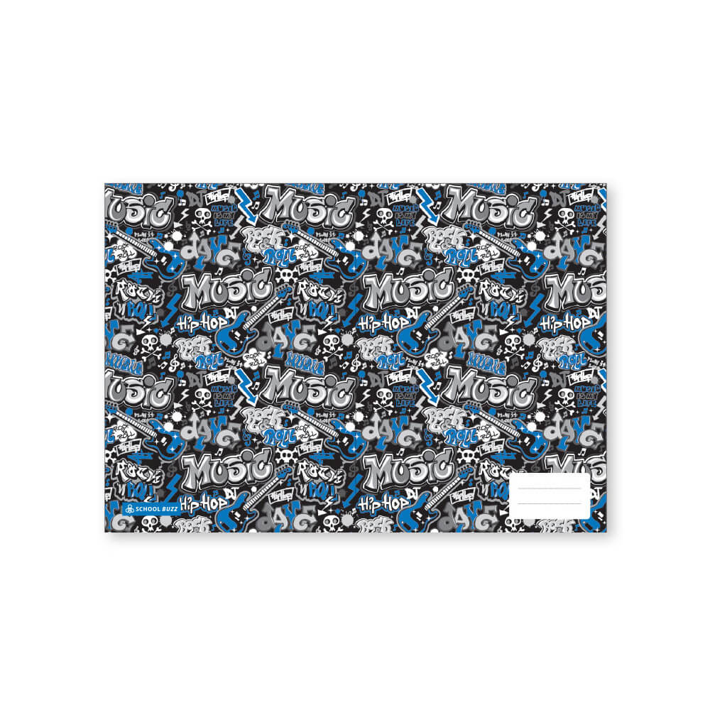 学校のバズA4ブックカバー(パック6)