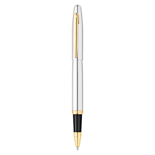 Sheaffer VFM Chrome Pen with Gold Tone