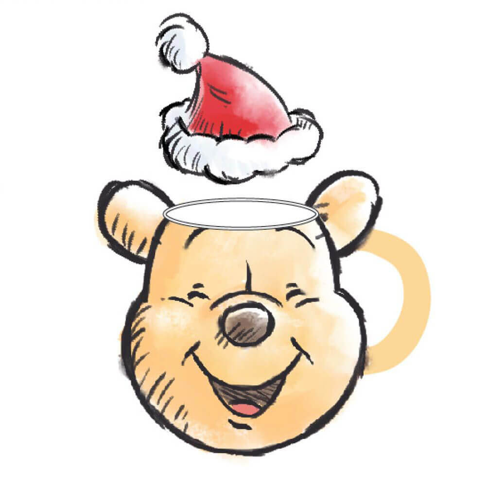 Disney WTP Weihnachts-3D-Tasse