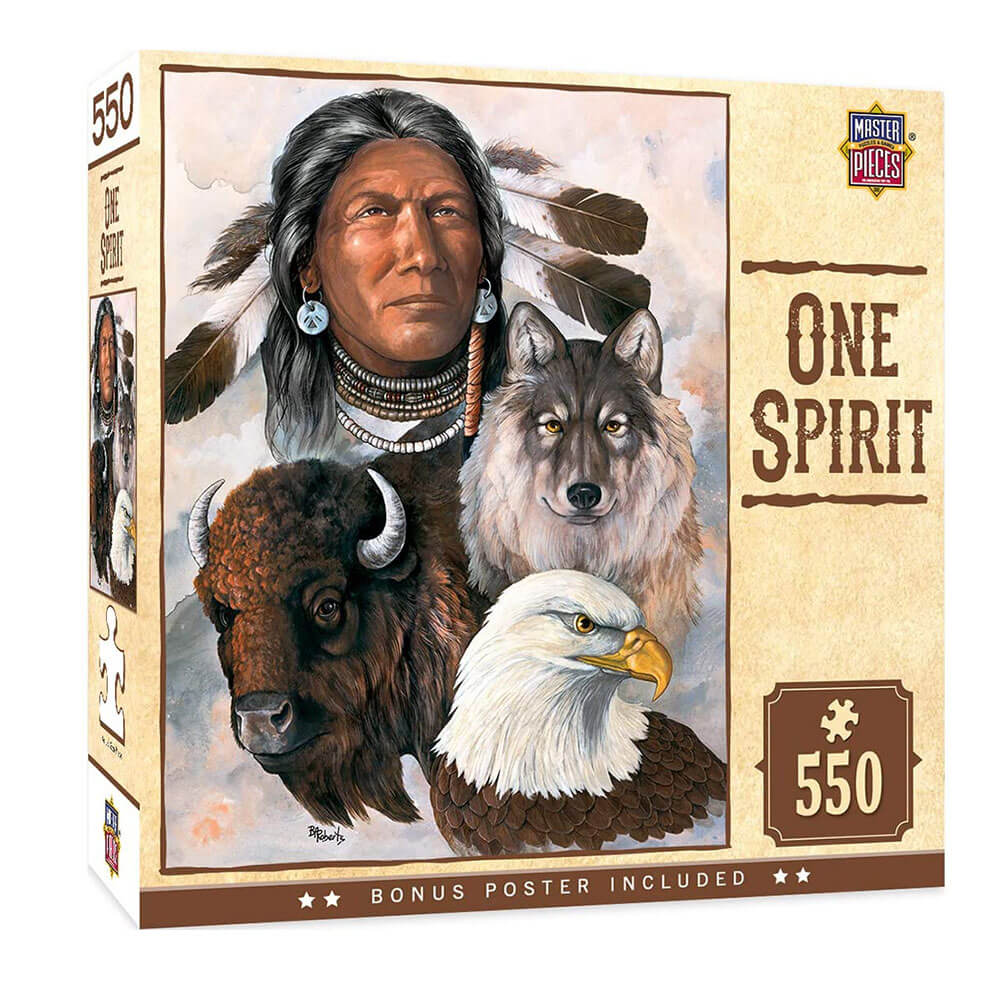 MP Tribal Spirit Puzzle(550 PCS)