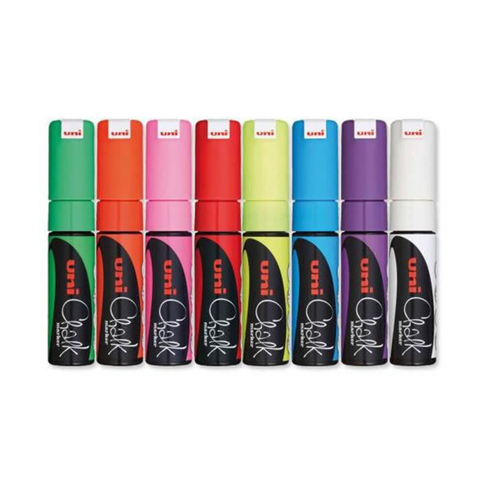Uni-Kreidemarker, sortiert (12 Stück)