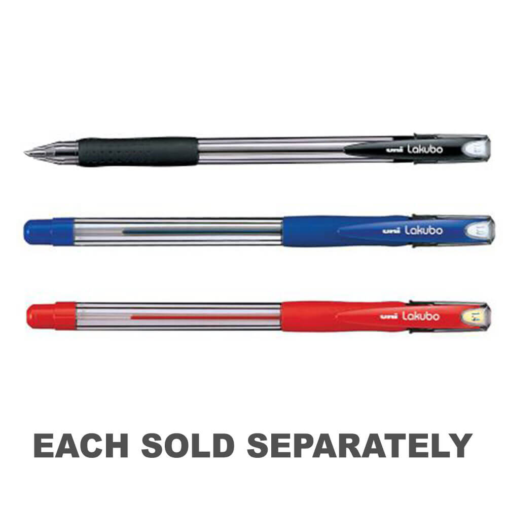 Uni Lakubo Ballpoint Pen 12pcs (Medium)