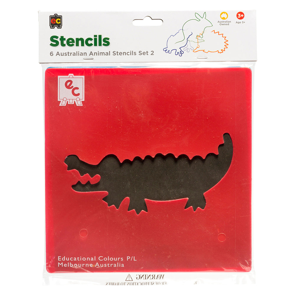 Australian Animals Stencil (Pack of 6)