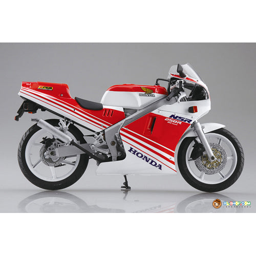 Honda NSR250R '88 Fighting 1/12 Diecast Model (Red/Ross White)