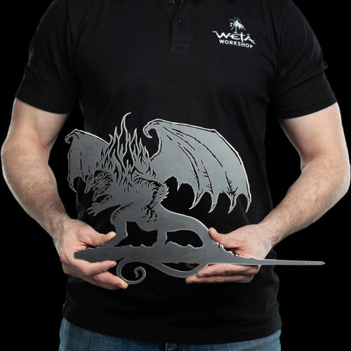 The Lord of the Rings Balrog Metalbird Corten Steel Silhouette