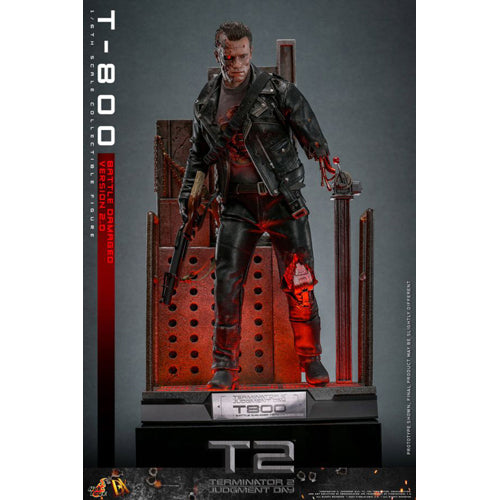 Terminator 2: Judgement Day T-800 (Battle Damaged 2.0) 1:6 Figure