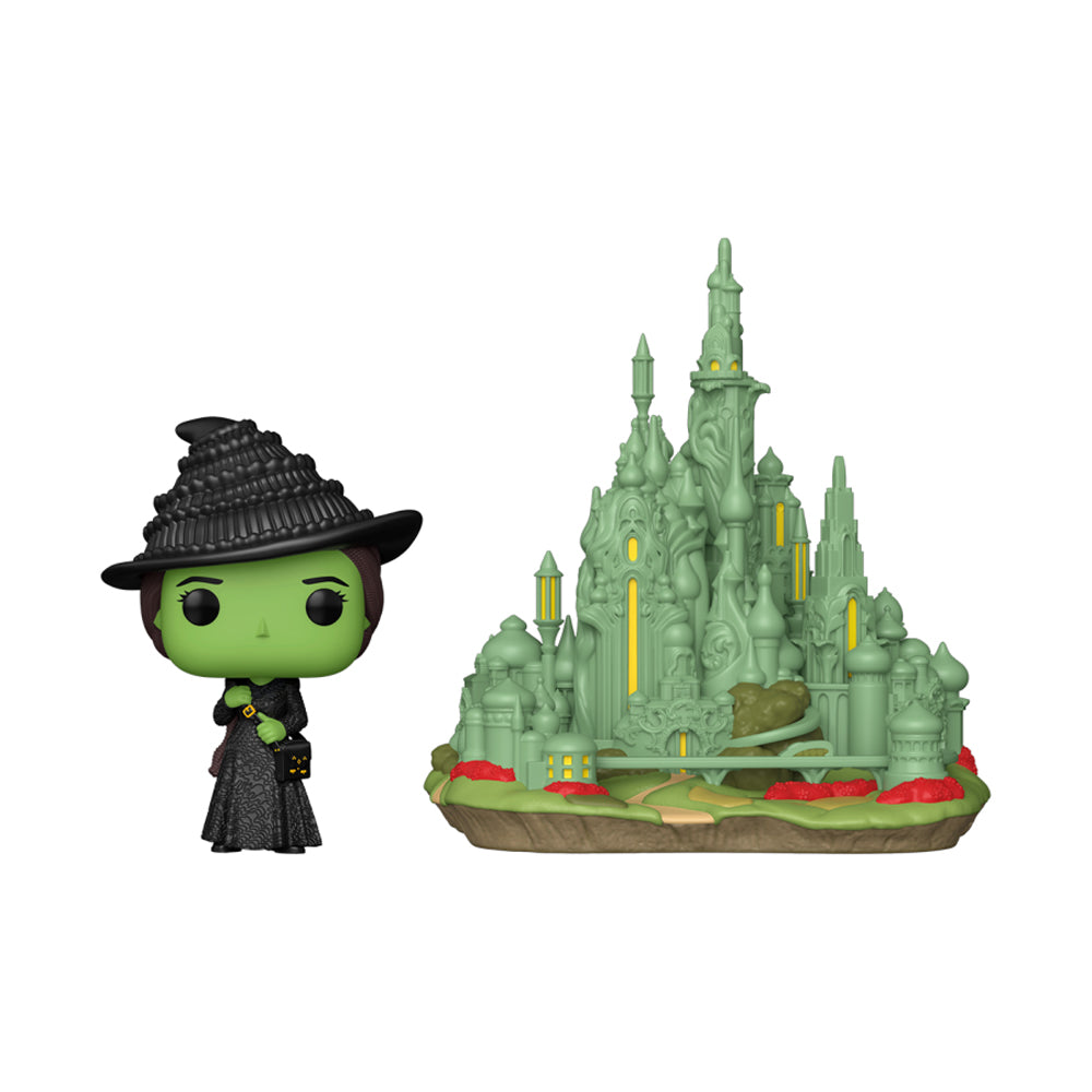 Wicked (2025) Elphaba with Emerald City Pop! Town