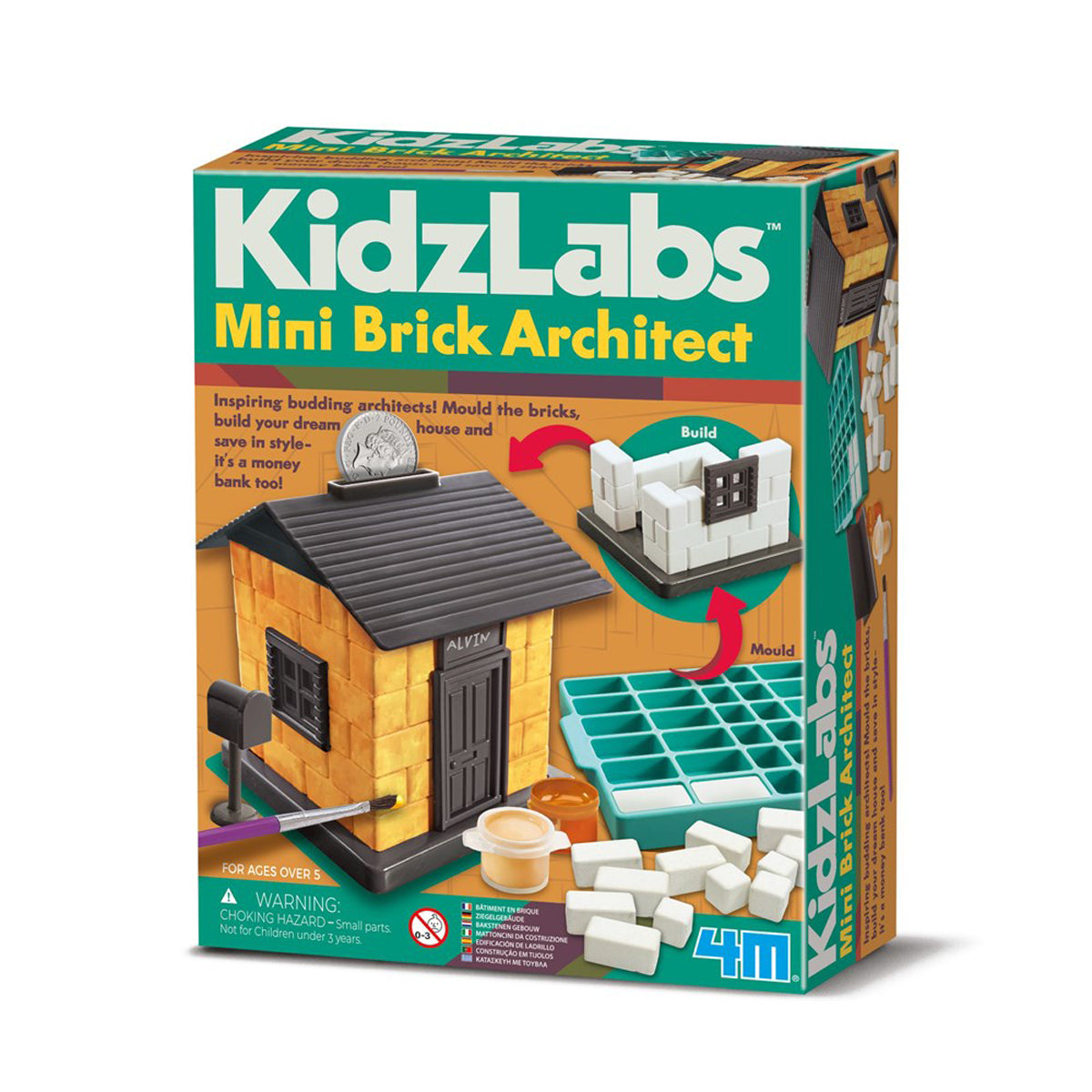 4M KidzLabs Mini Brick Architect