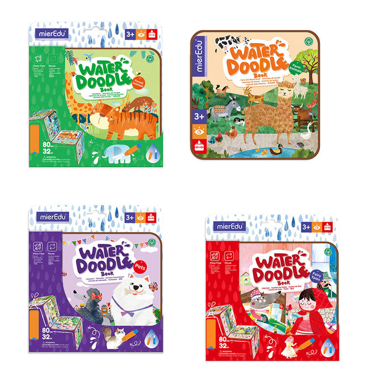 mierEdu Water Doodle Book