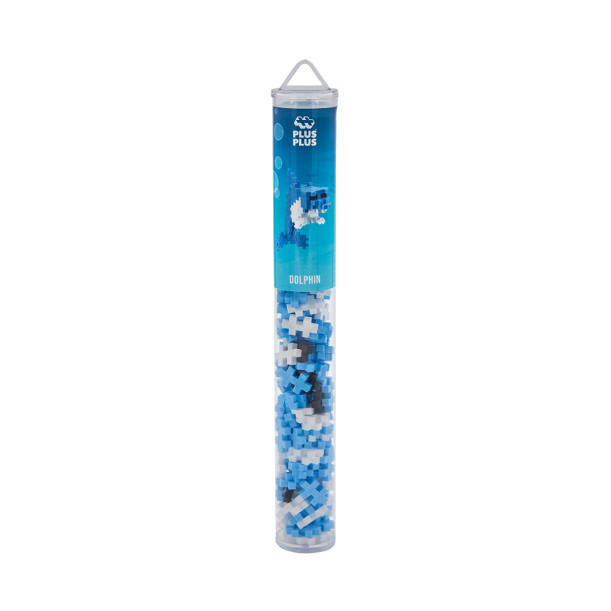 Plus-Plus Dolphin Building Blocks Tube 100pcs