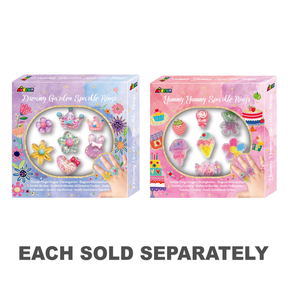 Avenir Fancy Me Sparkle Rings