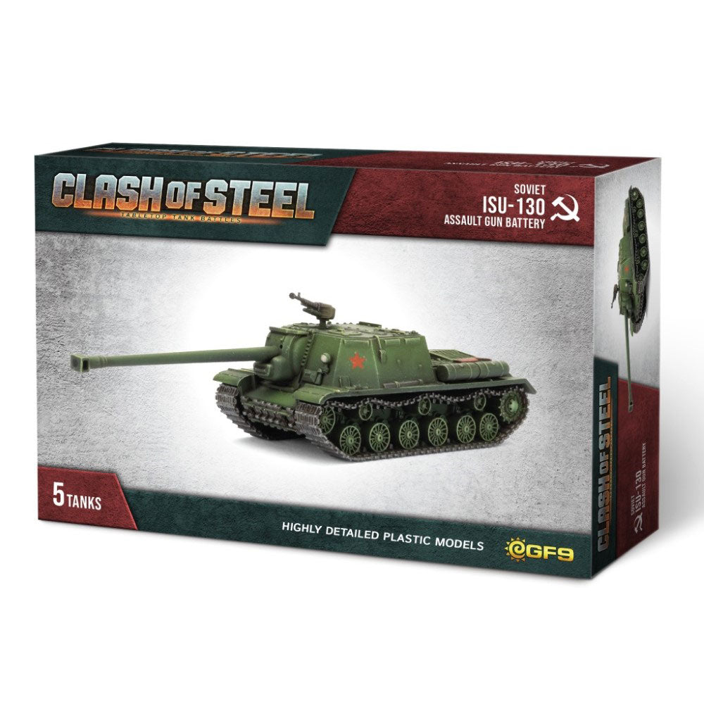 Clash of Steel ISU-130 Assault Gun Battery Miniature