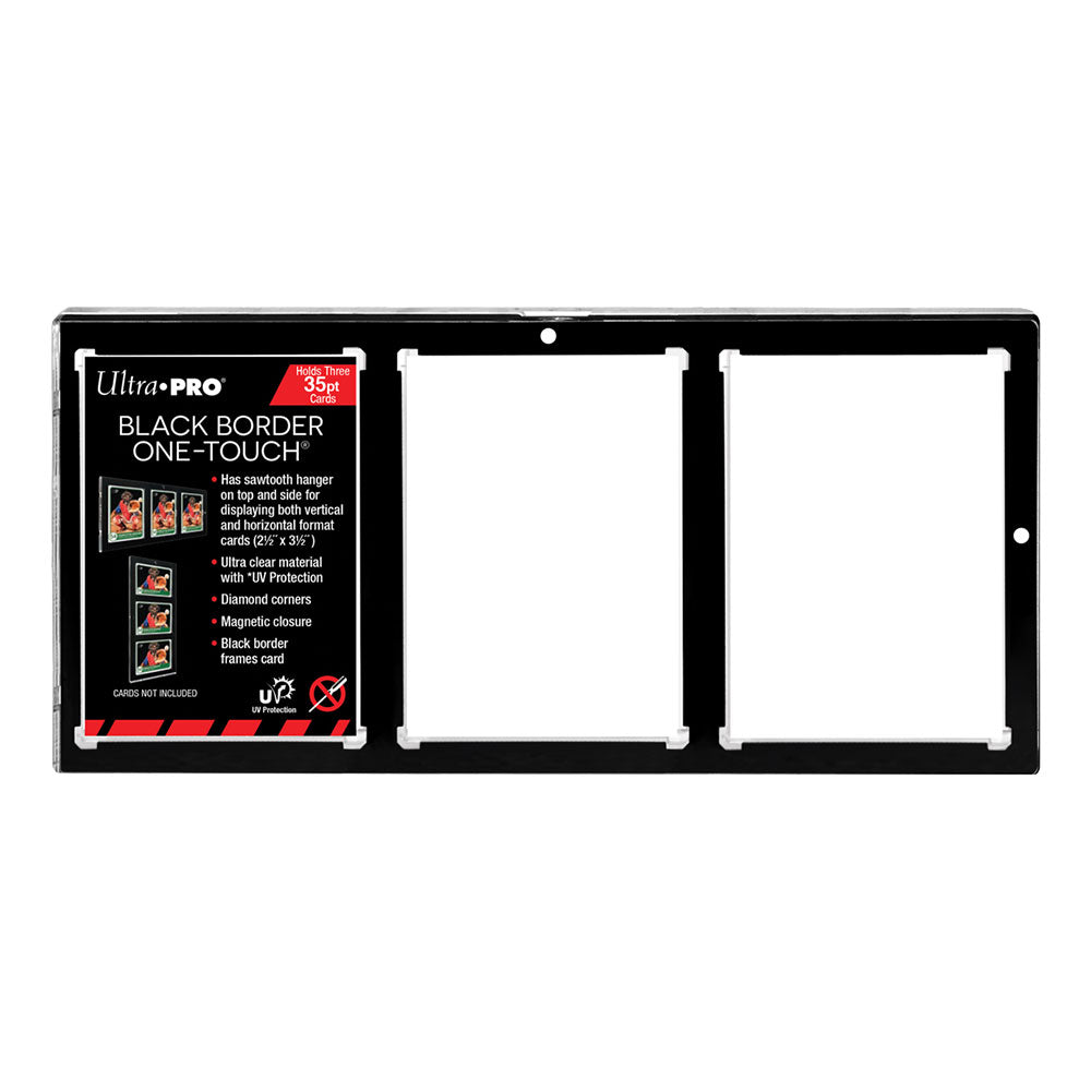 Ultra Pro 35PT Black Border UV ONE-TOUCH Magnetic Holder