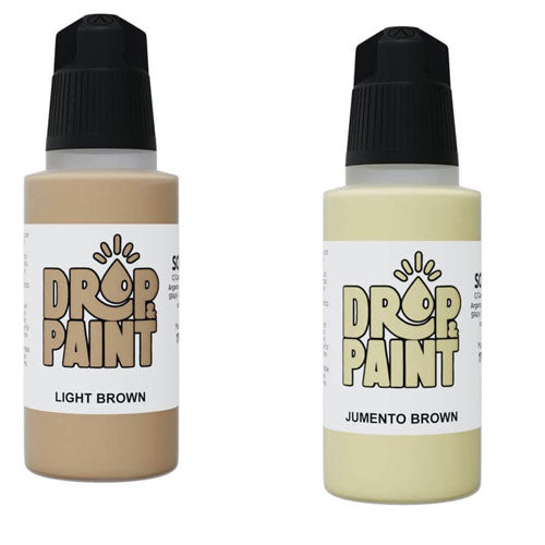 Scale 75 Drop and Paints Acrylic Paint 17mL (Brown)