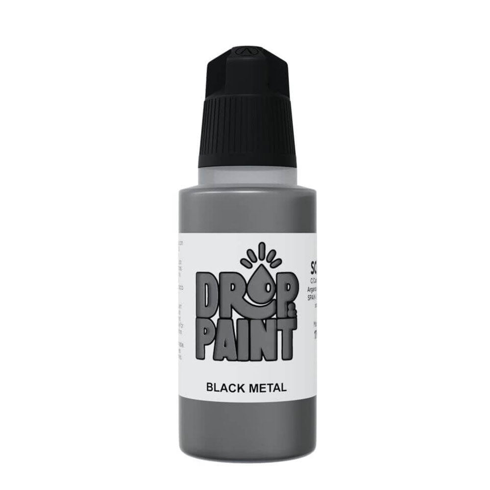 Scale 75 Drop and Paints Acrylic Paint 17mL (Black)
