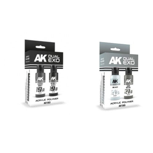 AK Interactive Double Exo Series Paint Set